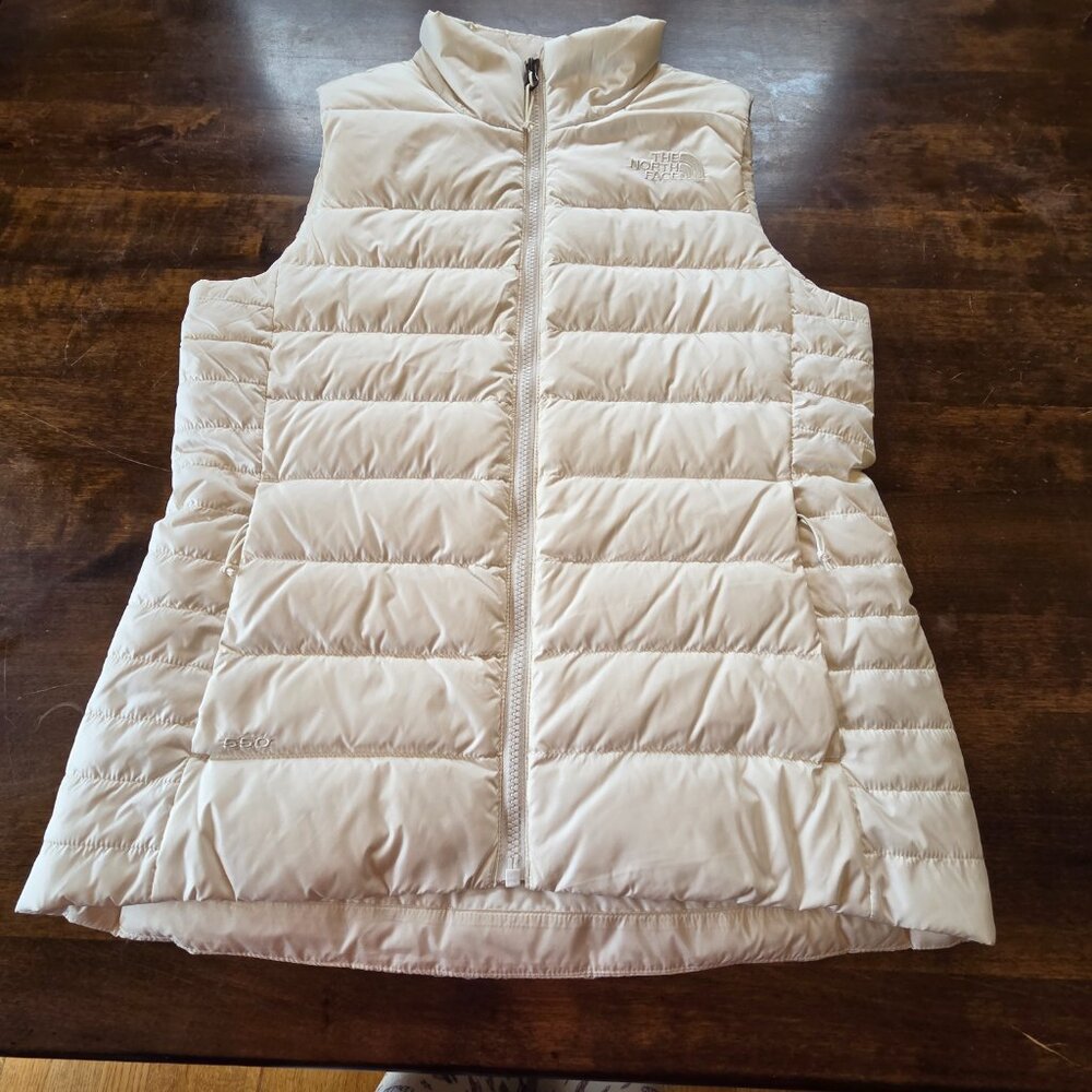 The North Face White Puffer Vest - Picture 4 of 10